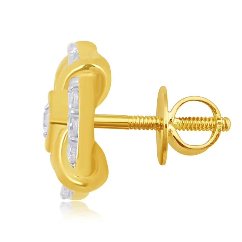 Chloe lustrous diamond earrings