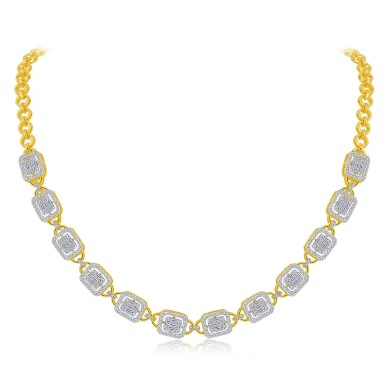 Abigail diamond necklace