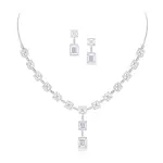 Flint diamond necklace