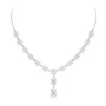 Flint diamond necklace