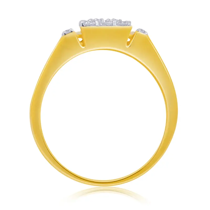 Aabharan diamond ring for men