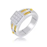 Aditya diamond ring for men
