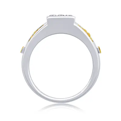 Aditya diamond ring for men
